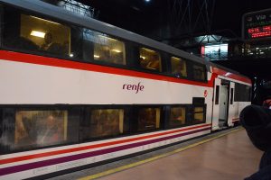madrid train airport to city center
